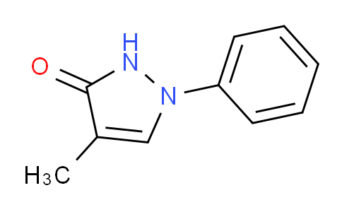 CAS No. 15763-55-0, 4-Methyl-1-phenyl-1H-pyrazol-3(2H)-one