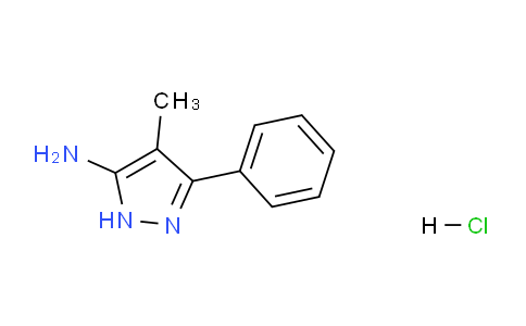 CAS No. 1238871-01-6, 4-Methyl-3-phenyl-1H-pyrazol-5-amine hydrochloride