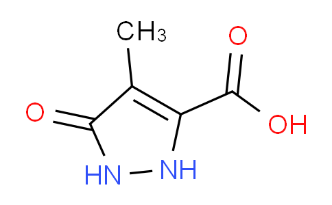 CAS No. 1081129-70-5, 4-Methyl-5-oxo-2,5-dihydro-1H-pyrazole-3-carboxylic acid