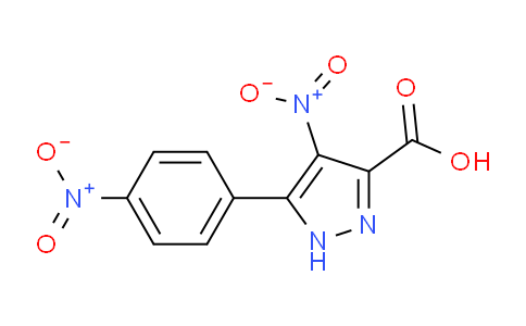 CAS No. 109892-71-9, 4-Nitro-5-(4-nitrophenyl)-1H-pyrazole-3-carboxylic acid