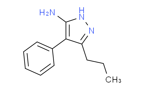 CAS No. 108669-65-4, 4-Phenyl-3-propyl-1H-pyrazol-5-amine