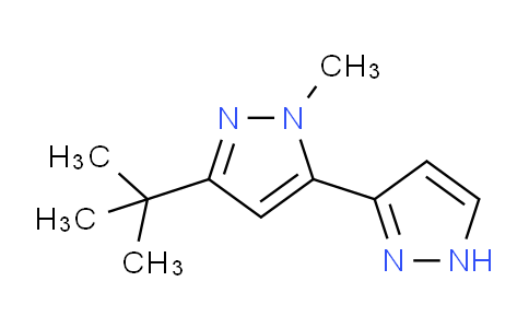 CAS No. 1707570-97-5, 5'-(tert-Butyl)-2'-methyl-1H,2'H-3,3'-bipyrazole