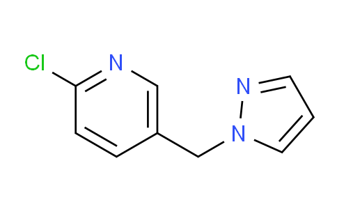 CAS No. 955966-95-7, 5-((1H-Pyrazol-1-yl)methyl)-2-chloropyridine