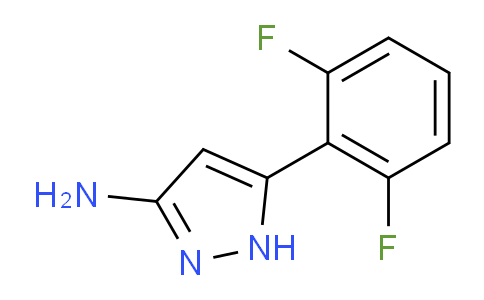 CAS No. 397844-80-3, 5-(2,6-Difluorophenyl)-1H-pyrazol-3-amine