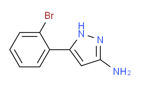CAS No. 149246-80-0, 5-(2-Bromophenyl)-1H-pyrazol-3-amine