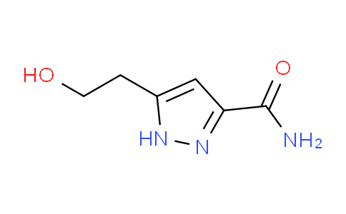 CAS No. 1312205-25-6, 5-(2-Hydroxyethyl)-1H-pyrazole-3-carboxamide