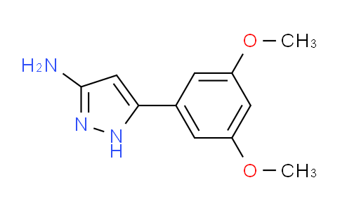 CAS No. 569655-99-8, 5-(3,5-Dimethoxyphenyl)-1H-pyrazol-3-amine