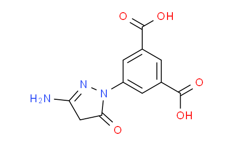 CAS No. 5379-35-1, 5-(3-Amino-5-oxo-4,5-dihydro-1H-pyrazol-1-yl)isophthalic acid