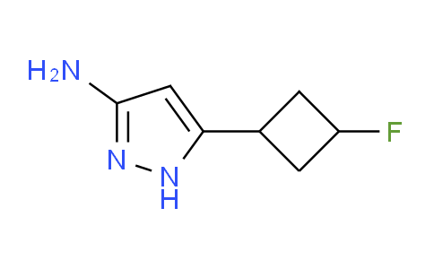 CAS No. 2228036-45-9, 5-(3-Fluorocyclobutyl)-1H-pyrazol-3-amine