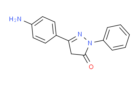CAS No. 478398-27-5, 5-(4-Aminophenyl)-2-phenyl-4H-pyrazol-3-one