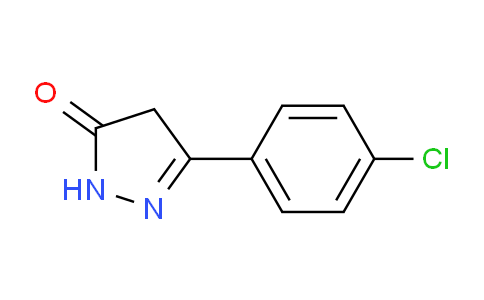CAS No. 59719-19-6, 5-(4-Chloro-phenyl)-2,4-dihydro-pyrazol-3-one