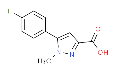 CAS No. 957514-16-8, 5-(4-Fluorophenyl)-1-methyl-1H-pyrazole-3-carboxylic acid