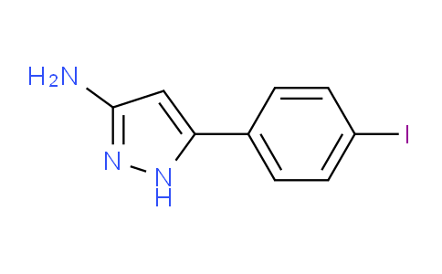 CAS No. 423147-31-3, 5-(4-Iodophenyl)-1H-pyrazol-3-amine