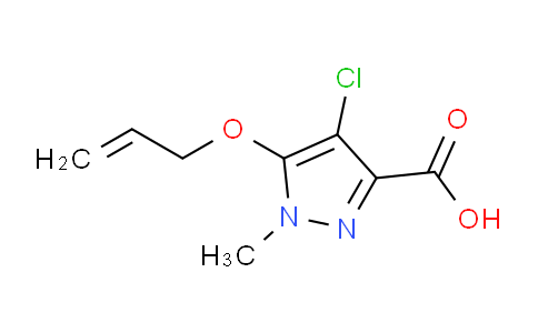 CAS No. 1239741-08-2, 5-(Allyloxy)-4-chloro-1-methyl-1H-pyrazole-3-carboxylic acid