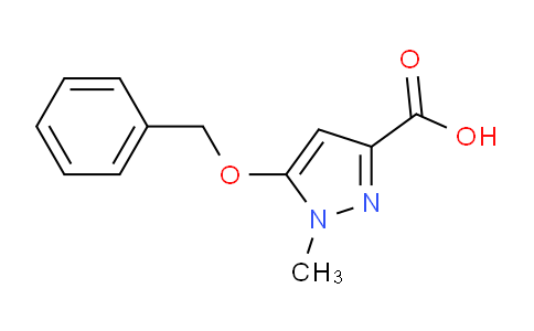 CAS No. 1239775-52-0, 5-(Benzyloxy)-1-methyl-1H-pyrazole-3-carboxylic acid