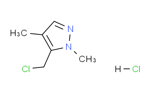 CAS No. 1956335-39-9, 5-(Chloromethyl)-1,4-dimethyl-1H-pyrazole hydrochloride