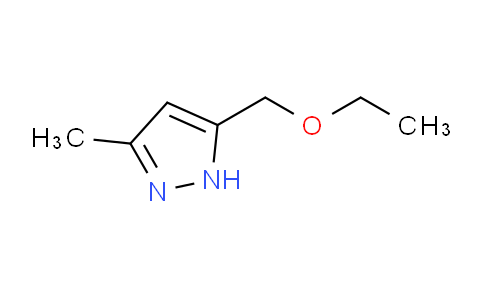 CAS No. 1119471-75-8, 5-(Ethoxymethyl)-3-methyl-1H-pyrazole