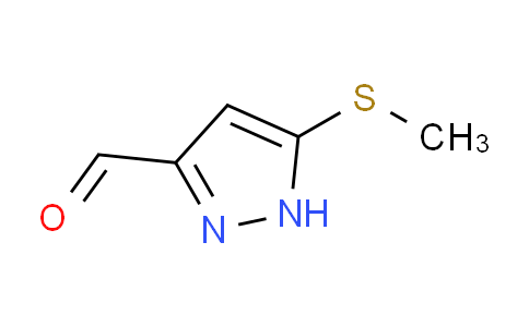 MC648628 | 569657-30-3 | 5-(Methylthio)-1H-pyrazole-3-carbaldehyde