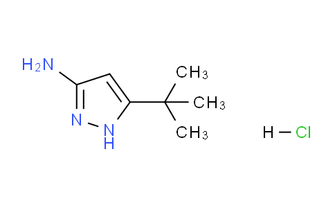 CAS No. 1031791-10-2, 5-(tert-Butyl)-1H-pyrazol-3-amine hydrochloride