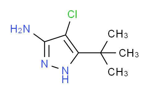 CAS No. 110086-11-8, 5-(tert-Butyl)-4-chloro-1H-pyrazol-3-amine