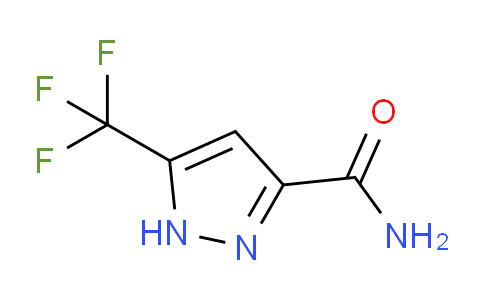 CAS No. 1276541-94-6, 5-(Trifluoromethyl)pyrazole-3-carboxamide