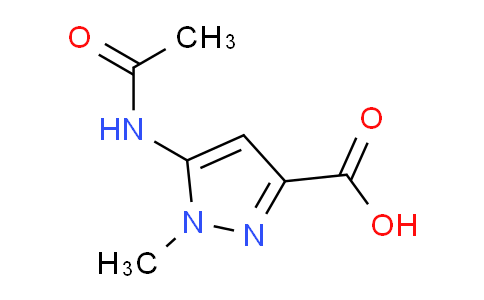 CAS No. 1174306-96-7, 5-Acetamido-1-methyl-1H-pyrazole-3-carboxylic acid
