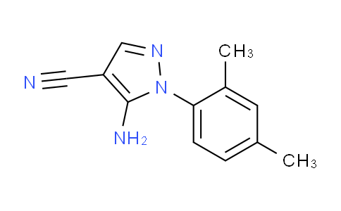 CAS No. 852313-93-0, 5-Amino-1-(2,4-dimethylphenyl)-1H-pyrazole-4-carbonitrile