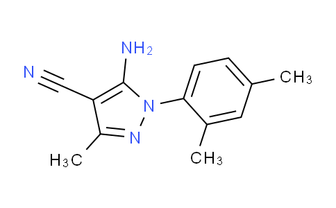 CAS No. 1072944-82-1, 5-Amino-1-(2,4-dimethylphenyl)-3-methyl-1H-pyrazole-4-carbonitrile
