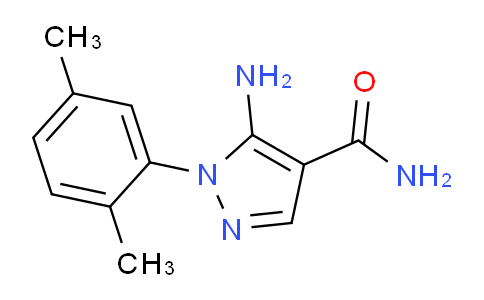 CAS No. 1159678-81-5, 5-Amino-1-(2,5-dimethylphenyl)-1H-pyrazole-4-carboxamide