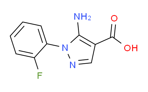 CAS No. 618091-61-5, 5-Amino-1-(2-fluorophenyl)-1H-pyrazole-4-carboxylic acid