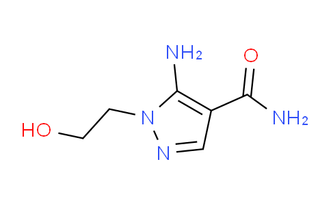 CAS No. 58046-52-9, 5-Amino-1-(2-hydroxyethyl)-1H-pyrazole-4-carboxamide