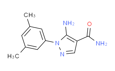 CAS No. 1006597-08-5, 5-Amino-1-(3,5-dimethylphenyl)-1H-pyrazole-4-carboxamide