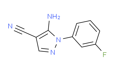 CAS No. 51516-71-3, 5-Amino-1-(3-fluorophenyl)-1H-pyrazole-4-carbonitrile