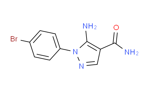 CAS No. 50427-80-0, 5-Amino-1-(4-bromophenyl)-1H-pyrazole-4-carboxamide