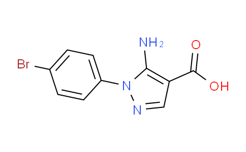 CAS No. 438243-87-9, 5-Amino-1-(4-bromophenyl)-1H-pyrazole-4-carboxylic acid