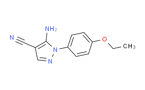 CAS No. 1175758-47-0, 5-Amino-1-(4-ethoxyphenyl)-1H-pyrazole-4-carbonitrile