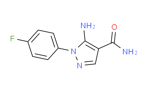 CAS No. 51516-69-9, 5-Amino-1-(4-fluorophenyl)-1H-pyrazole-4-carboxamide