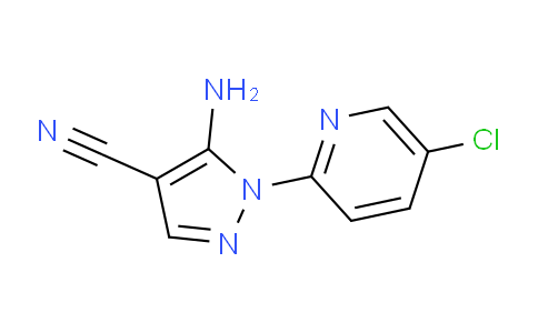 CAS No. 1176567-03-5, 5-Amino-1-(5-chloropyridin-2-yl)-1H-pyrazole-4-carbonitrile