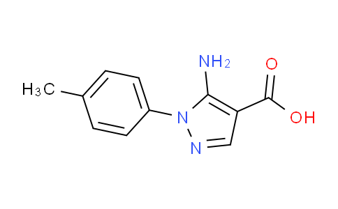 CAS No. 14678-93-4, 5-Amino-1-(p-tolyl)-1H-pyrazole-4-carboxylic acid
