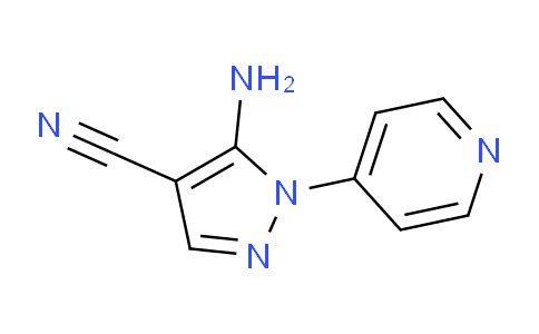 CAS No. 106898-37-7, 5-Amino-1-(pyridin-4-yl)-1H-pyrazole-4-carbonitrile