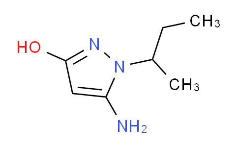 CAS No. 436088-85-6, 5-Amino-1-(sec-butyl)-1H-pyrazol-3-ol