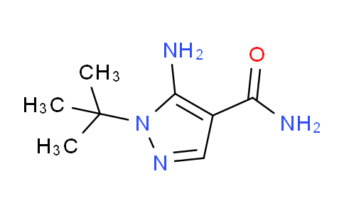 CAS No. 186190-79-4, 5-Amino-1-(tert-butyl)-1H-pyrazole-4-carboxamide