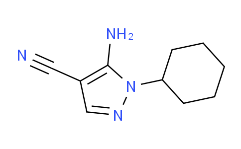 CAS No. 21254-04-6, 5-Amino-1-cyclohexyl-1H-pyrazole-4-carbonitrile