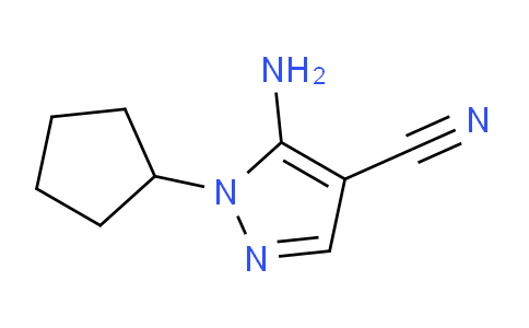 CAS No. 30929-67-0, 5-Amino-1-cyclopentyl-1H-pyrazole-4-carbonitrile