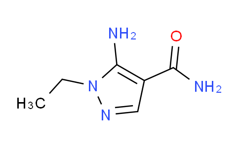 CAS No. 145864-65-9, 5-Amino-1-ethyl-1H-pyrazole-4-carboxamide