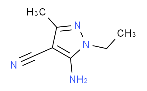 CAS No. 102997-29-5, 5-Amino-1-ethyl-3-methyl-1H-pyrazole-4-carbonitrile