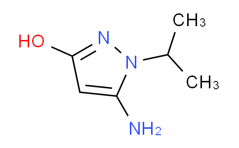 CAS No. 78317-68-7, 5-Amino-1-isopropyl-1H-pyrazol-3-ol