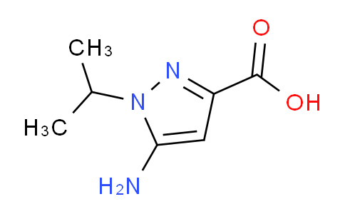 CAS No. 1006494-49-0, 5-Amino-1-isopropyl-1H-pyrazole-3-carboxylic acid