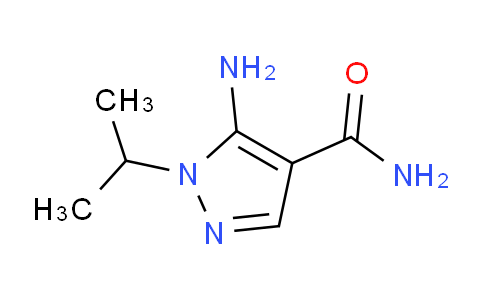 CAS No. 21254-24-0, 5-Amino-1-isopropyl-1H-pyrazole-4-carboxamide
