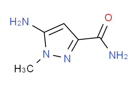 CAS No. 1367780-31-1, 5-Amino-1-methyl-1H-pyrazole-3-carboxamide